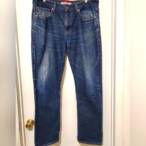 Tommy Hilfiger Men's Straight Denim Jeans 36 x 32 - Picture 1 of 10